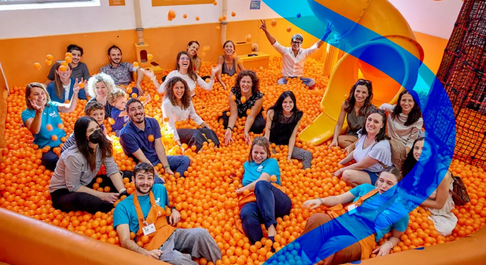 Gruppo di ragazzi del progetto le Pleiadi