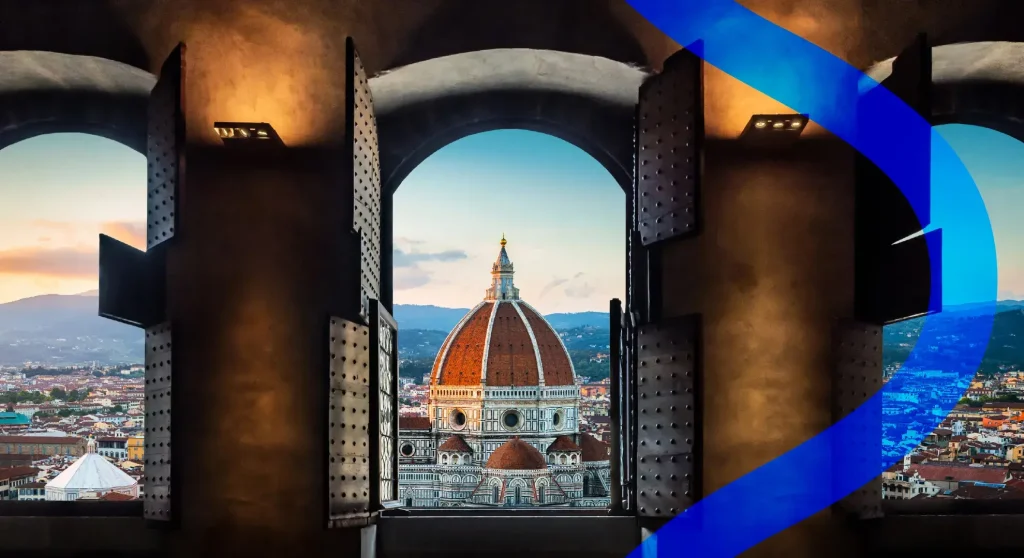 Immagine di Firenze, dove opera la Fondazione CR Firenze con lo Sportello Europa