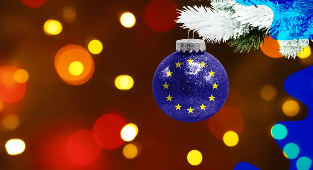 An image of a Christmas ornament to illustrate the 2028–2034 Multiannual Financial Framework