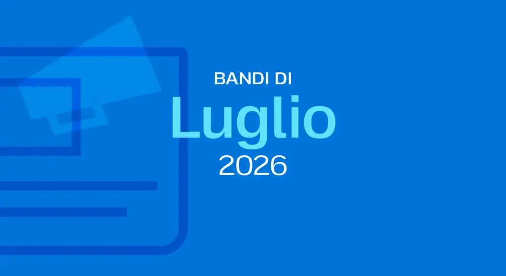 Sign listing the July 2026 European calls for proposals
